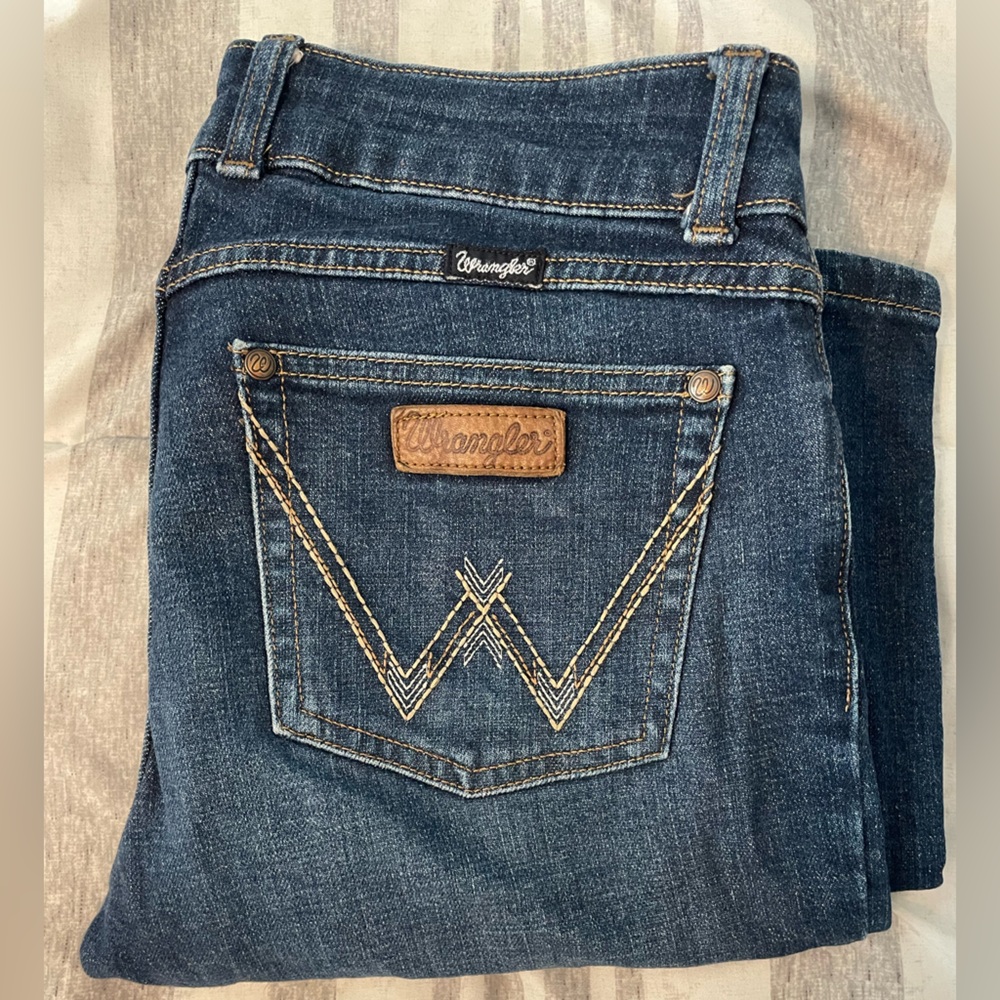 Ladies wrangler bootcut jeans 5x36